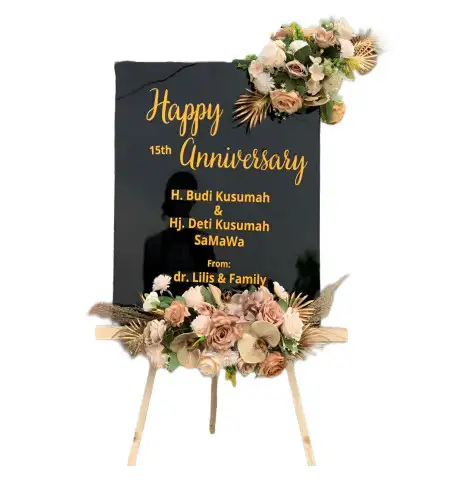 Papan Bunga Akrilik rogojampi banyuwangi